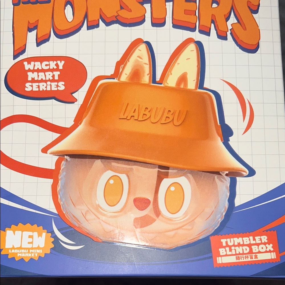Authentic POPMART LABUBU THE MONSTERS Tumbler Blind Box - Green Pomelo New